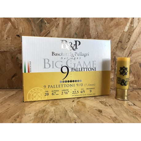 B&P Big Game 9 Pallettoni