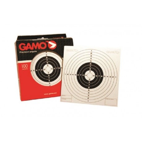 GAMO CENTRI CARTA PER CARABINA 100PZ