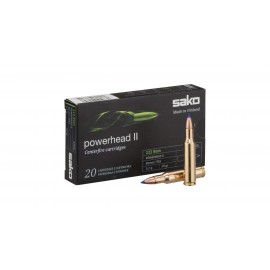 SAKO .222 Rem. Powerhead II Barnes TTSX 50gr