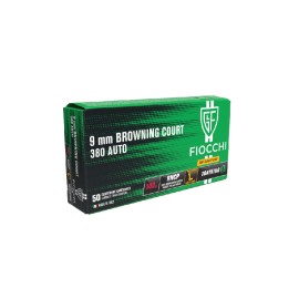 Fiocchi 9mm BROWNING COURT 380 AUTO 100gr RNCP
