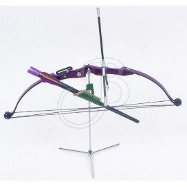 CARTEL MINI COMPOUND BOW CON ACCESSORI