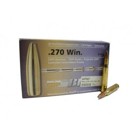 Blaser 270 Win. CDP 130gr