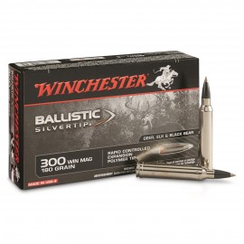 Winchester .300 Win. Mag. Ballistic Silvertip 180gr