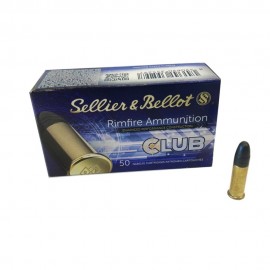 SELLIER & BELLOT MUNIZIONI CAL. 22 CLUB PB 40GR