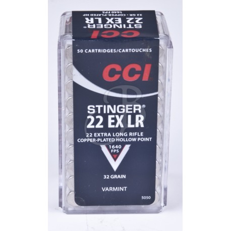 CCI CAL.22 LR STINGER PENTA POINT HP 5050