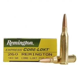 Remington 260 Rem. Core-Lokt PSP 140gr