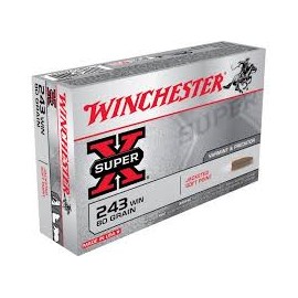 Winchester SuperX 243 Win. JSP 80gr