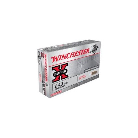 Winchester SuperX 243 Win. JSP 80gr