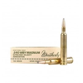 Weatherby 240WBY Magnum 100gr Partition