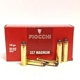 Fiocchi 357 Magnum SJSP 158gr