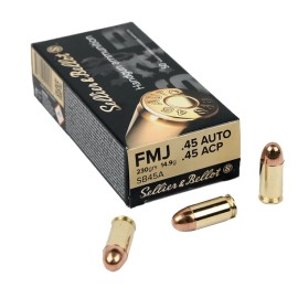 S&B .45 ACP FMJ 230gr