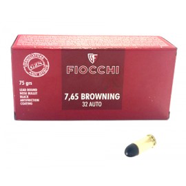 Fiocchi 7,65 Browning LRN 75gr