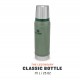 STANLEY CLASSIC LEGENDARY BOTTLE SMALL 25OZ /750ML HAMMERTONE GREEN