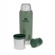 STANLEY CLASSIC LEGENDARY BOTTLE SMALL 25OZ /750ML HAMMERTONE GREEN