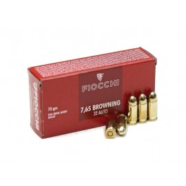 Fiocchi 7,65 Browning FMJ 73gr