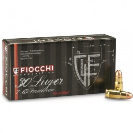 Fiocchi 7,65 Parabellum FMJ 93gr