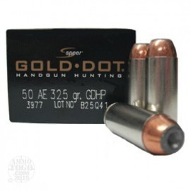 Speer GOLD DOT .50 AE GDHP 325gr
