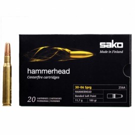 Sako 30-06 Hammerhead Soft Point 180gr