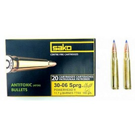 Sako 30-06 Powerhead II Barnes TTSX 180gr