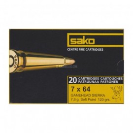 Sako 7x64 Gamehead Sierra SP 120gr