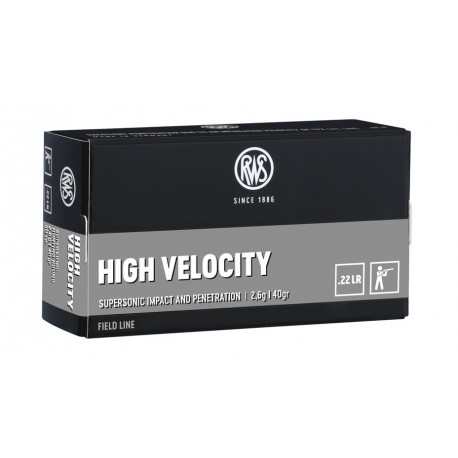 RWS .22LR High Velocity 40gr