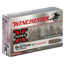 Winchester 8x57 JSR power point 195gr