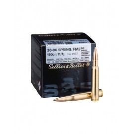 Sellier & Bellot 30-06 Spring. FMJ 147gr