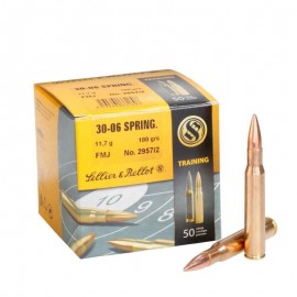 Sellier & Bellot 30-06 Spring. FMJ 180gr