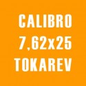  Munizioni cal 7,62x 25 TOKAREV