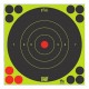 30 CENTRI SPLATTER 8" BULLE VERDE ADESIVO