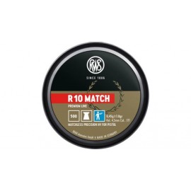 RWS R10 MATCH Ø4,50MM 0,45G 500pcs