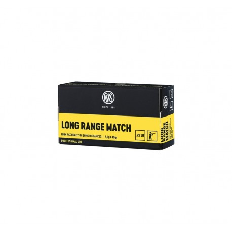 RWS CAL.22LR LONG RANGE MATCH 40GR/2.6G